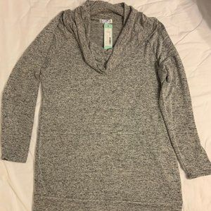Cowl Neck Top-tunic length!
